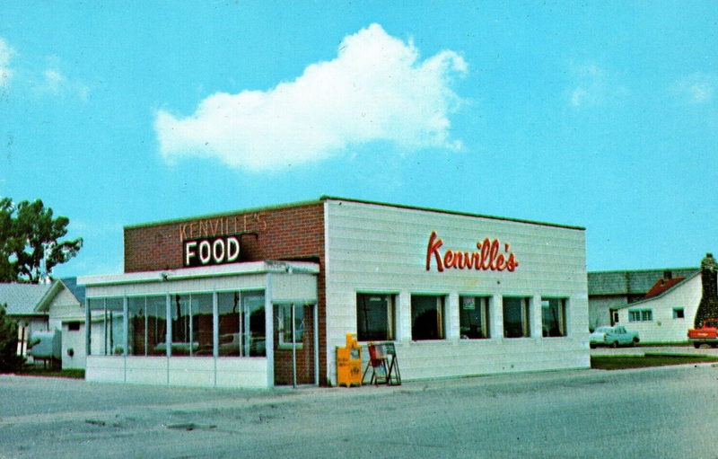 Kenvilles Restaurant - Vintage Postcard